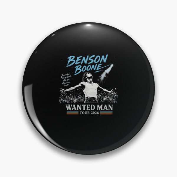 Item preview, Benson-Boone Wanted Man Tour 2026 Vintage Concert designed and sold by ajifujpost.