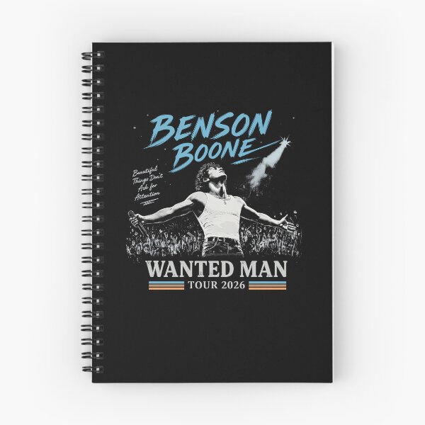 Item preview, Benson-Boone Wanted Man Tour 2026 Vintage Concert designed and sold by ajifujpost.
