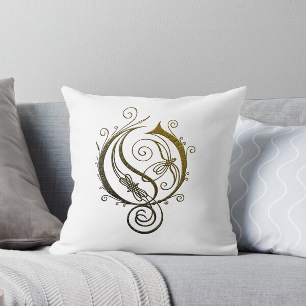 Item preview, Progressive Metal Ornate Gold Floral Letter O Symbol designed and sold by aymanberraadi5.