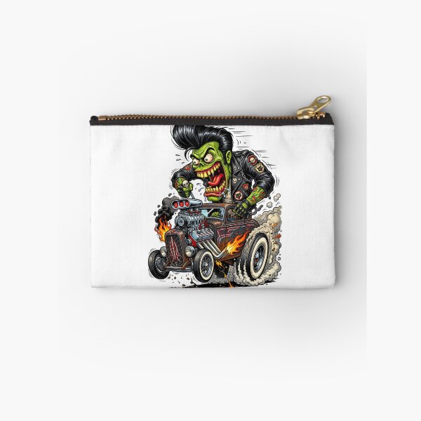 Item preview, Psycho Billy Burnout – Wild Psychobilly Hot Rod Monster Art designed and sold by HexCorp.