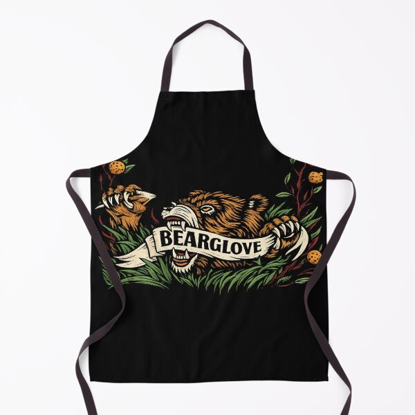 Item preview, Bearglove Roaring Bear Vintage Tattoo Style designed and sold by Meterka.