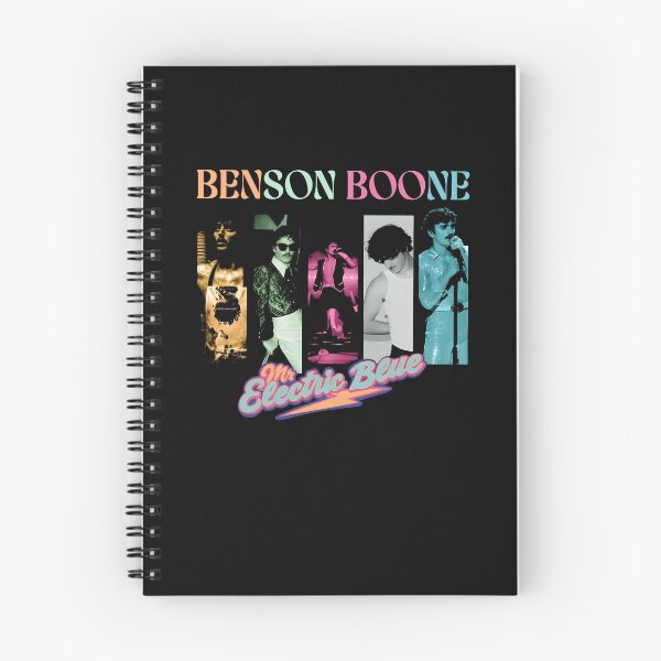 Item preview, Benson-Boone Mr Electric Blue Vintage Concert Collage designed and sold by ajifujpost.