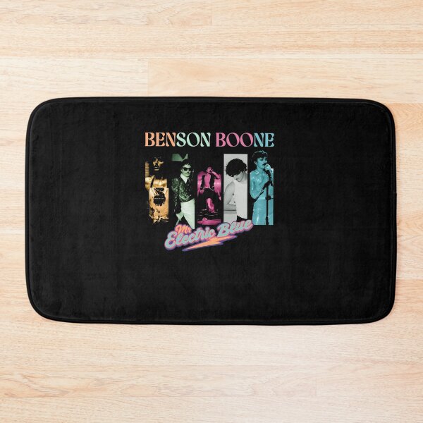 Item preview, Benson-Boone Mr Electric Blue Vintage Concert Collage designed and sold by ajifujpost.