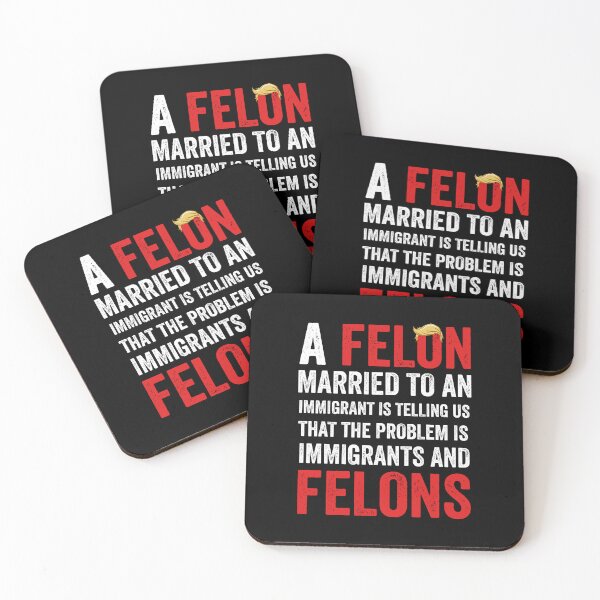 Item preview, A Felon Married To An Immigrant Political Satire Protest designed and sold by ajifujpost.