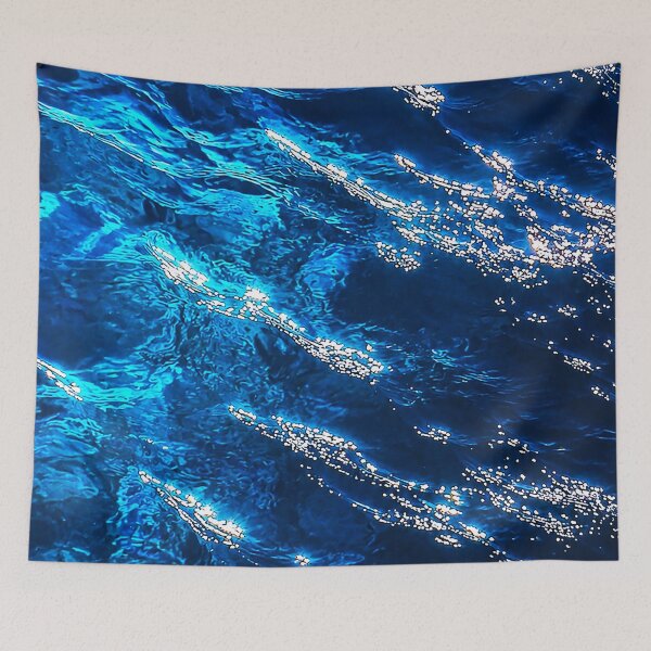 Item preview, Sunlit Ocean Ripples designed and sold by Exodoi.