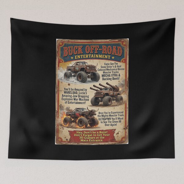 Item preview, Buck Off-Road Entertainment ⭐️ Vintage  designed and sold by PESCORAN.