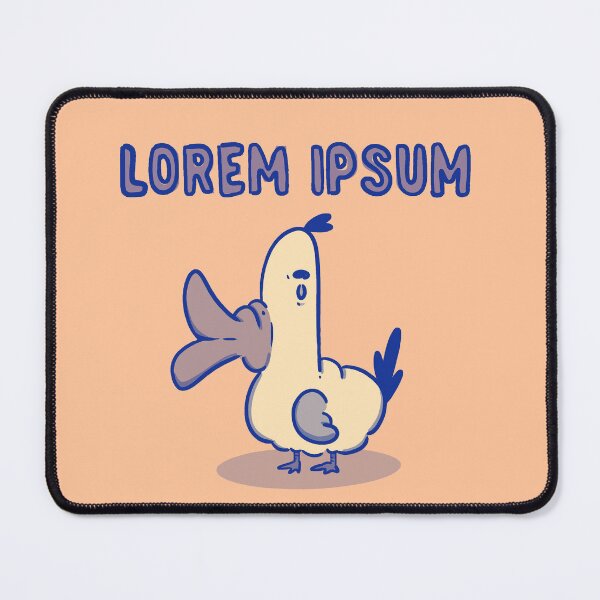 Item preview, Lorem Ipsum Duck designed and sold by Wes.