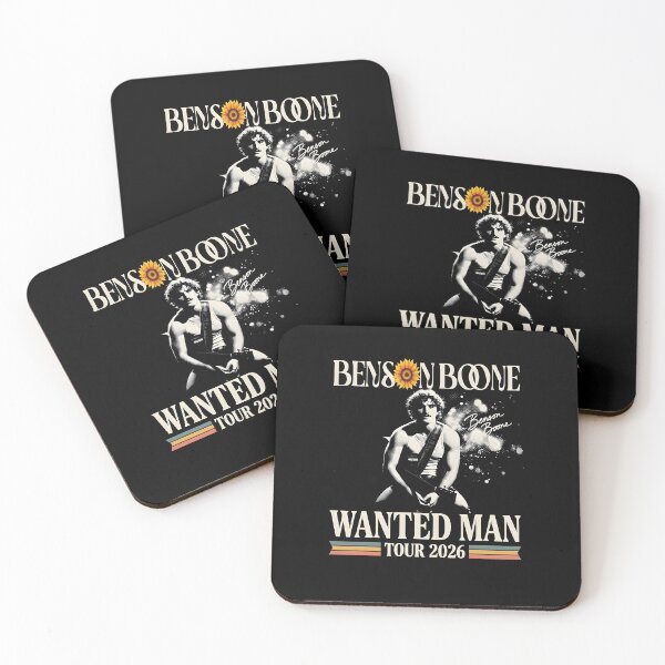 Item preview, Boone Benson Wanted Man Tour 2026 Vintage Concert Fan designed and sold by ajifujpost.