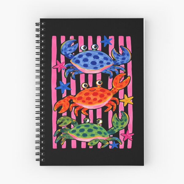 Item preview, Striped Summer Crab, Summer Time, Vacation designed and sold by vintagearttee.