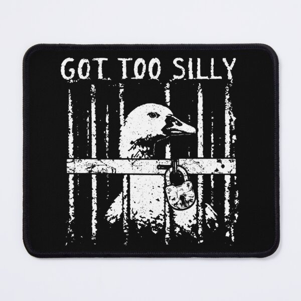Item preview, Got Too Silly Goose Behind Bars Funny Meme Vintage designed and sold by PabloHaney.