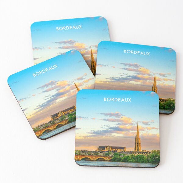 Item preview, Bordeaux Modern Travel Poster designed and sold by travelwitheric.