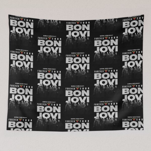 Item preview, Jovi Bon Forever Tour Final Dates 2026 Rock Band Concert designed and sold by ajifujpost.