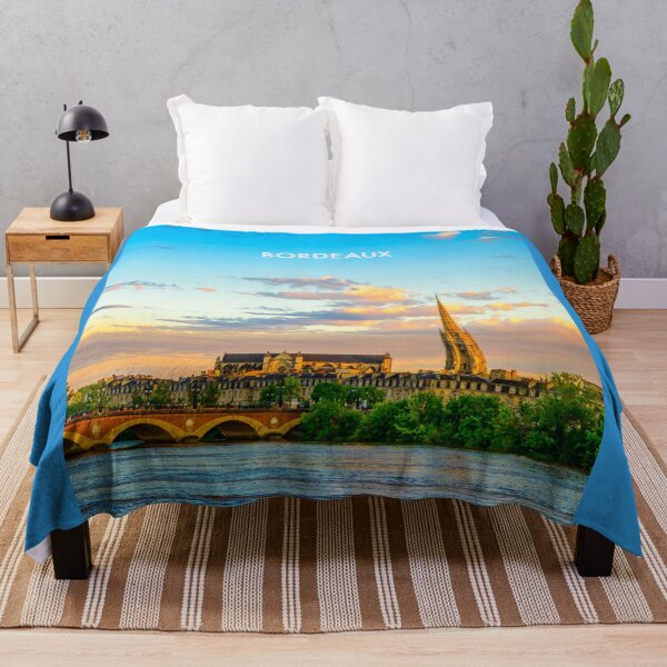 Item preview, Bordeaux Modern Travel Poster designed and sold by travelwitheric.