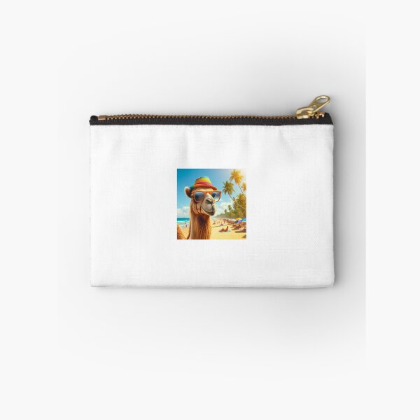 Item preview, Camel on a beach wearing a hat and sunglasses designed and sold by ProofChalice721.