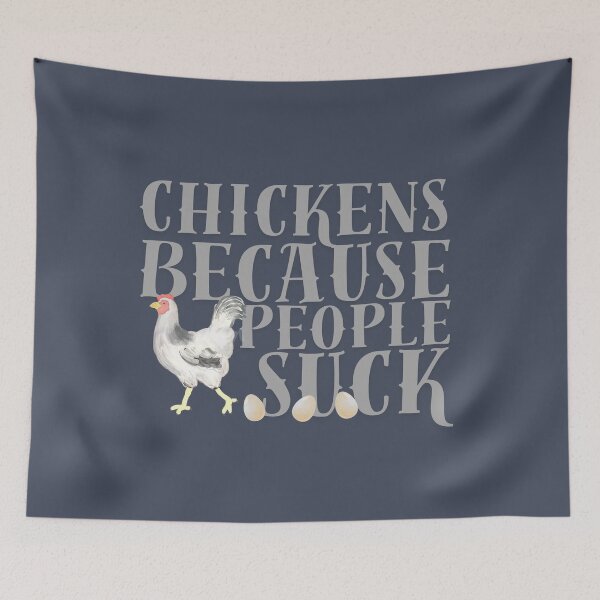 Item preview, Chickens cuz people suck designed and sold by TaraPen.