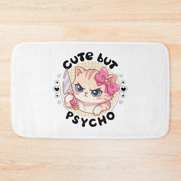 Item preview, Cute Psycho Cat designed and sold by HeyyItsNikki.