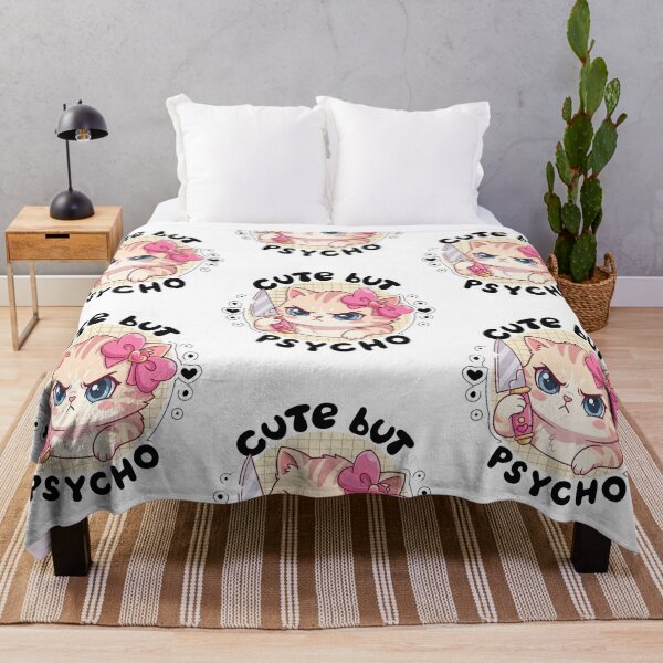 Item preview, Cute Psycho Cat designed and sold by HeyyItsNikki.
