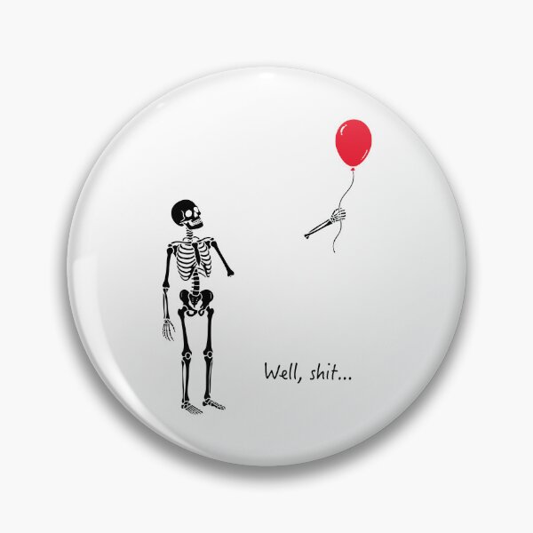 Item preview, Skeleton Lost Balloon designed and sold by yobochart.