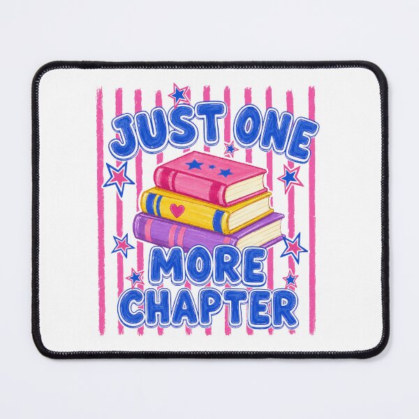 Item preview, Just One More Chapter, Book Lover, Bookish designed and sold by vintagearttee.