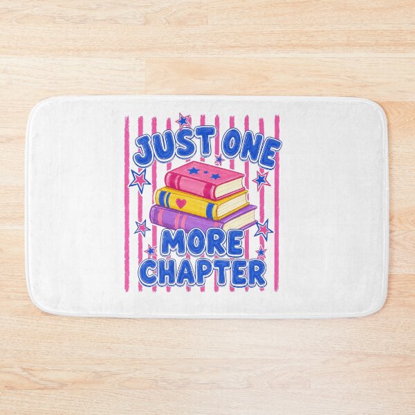Item preview, Just One More Chapter, Book Lover, Bookish designed and sold by vintagearttee.