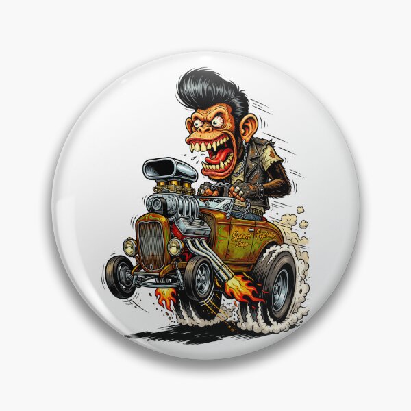 Item preview, Monkey Madness – Wild Rat Rod Garage Monster designed and sold by HexCorp.