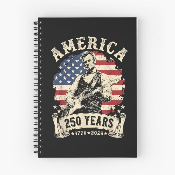 Item preview, Abe Lincoln Playing Guitar 4th July 250th Anniversary USA designed and sold by FrankIsabel.