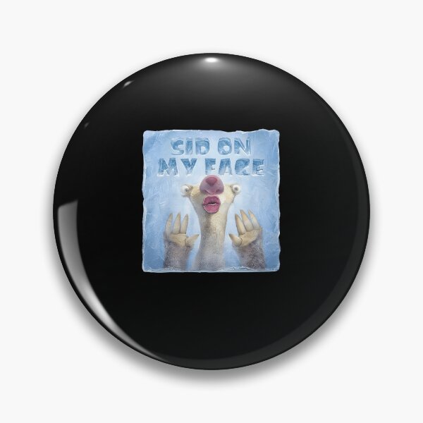 Item preview, Sid On My Face Funny Ice Age Parody designed and sold by ajifujpost.