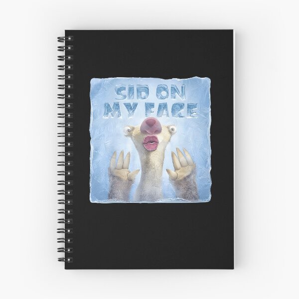 Item preview, Sid On My Face Funny Ice Age Parody designed and sold by ajifujpost.