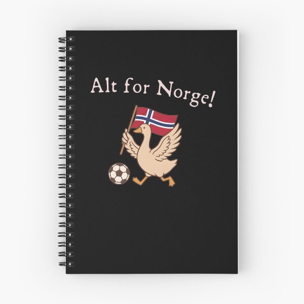 Item preview, Alt for Norge Norway Football Goose Funny Fan Graphic designed and sold by ajifujpost.