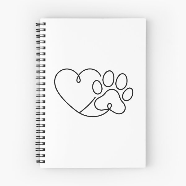 Item preview, I Love Dogs Paw Print Heart Cute designed and sold by GiaoCalonas.