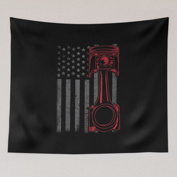 Item preview, Car Restoration American Flag designed and sold by goombi-creative.