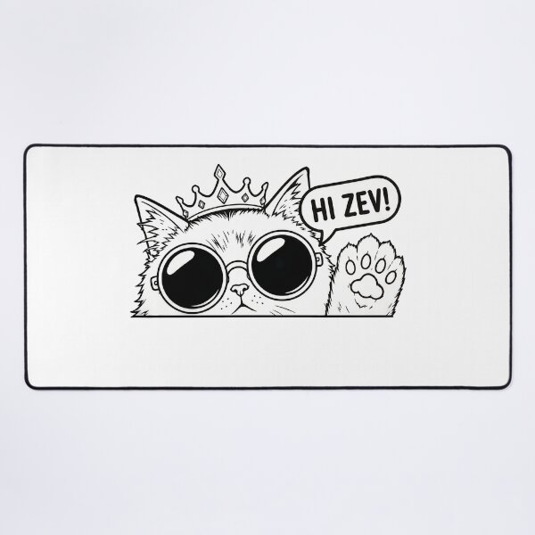 Item preview, Hi Zev Donut Princess Dungeon Crawler Carl Book Lover designed and sold by Revoleos.