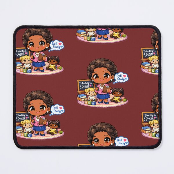 Item preview, Mamie Phipps Clark – Chibi Doll Study Psychologist Sticker | Freudian Slip Co. designed and sold by Freudian Slip Co..