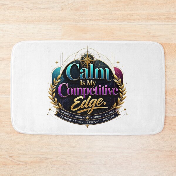 Item preview, Calm Is My Competitive Edge Typography. Motivational Mindset Quote Design designed and sold by Aarvya Fashion Club ( A.F.C ).