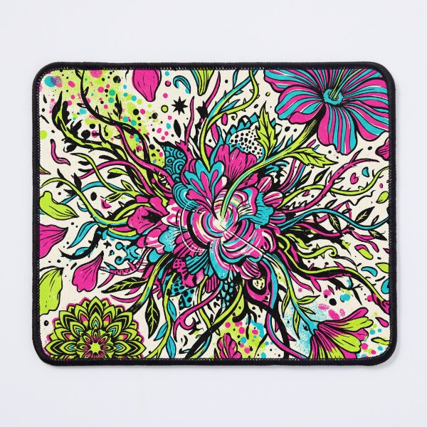 Item preview, Blooming Floral Garden Pattern designed and sold by ASTRAL ART LAB.