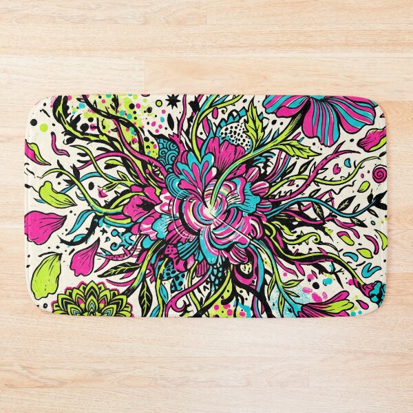 Item preview,  Blooming Floral Garden Pattern designed and sold by ASTRAL ART LAB.