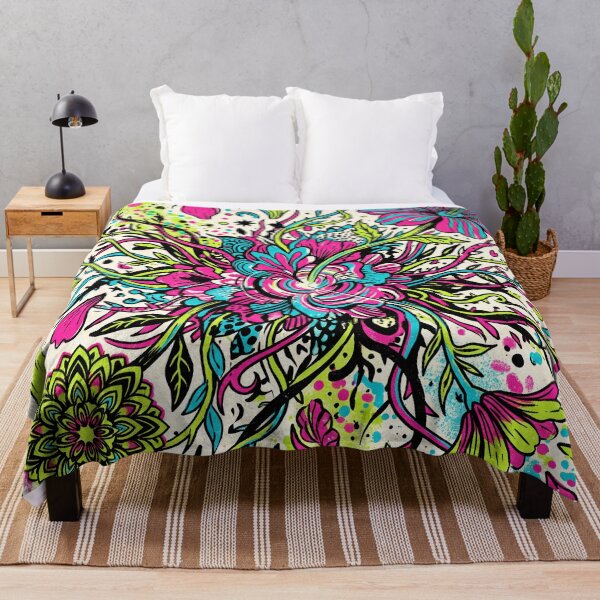 Item preview, Blooming Floral Garden Pattern designed and sold by ASTRAL ART LAB.