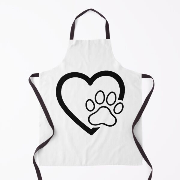 Item preview, I Love Dogs Paw Print Heart Cute designed and sold by GiaoCalonas.
