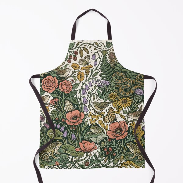Item preview, Hidden Wildlife Botanical Pattern designed and sold by ASTRAL ART LAB.