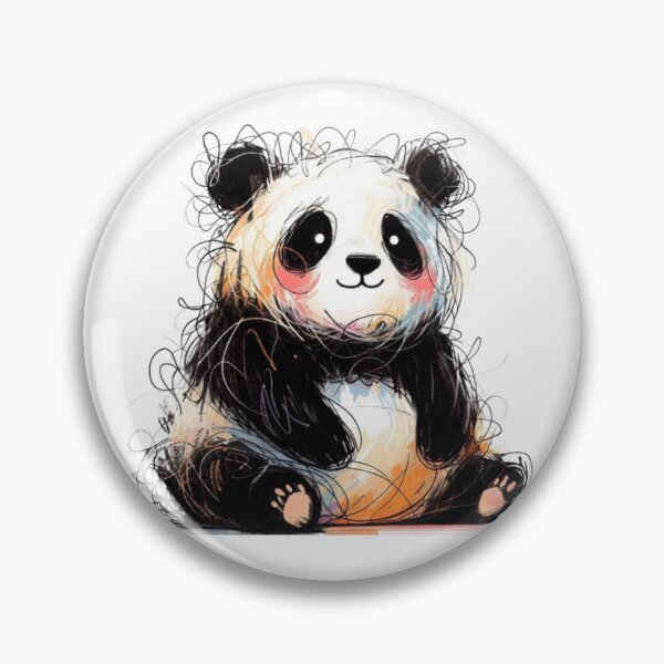 Item preview, cute panda designed and sold by AnyGil.