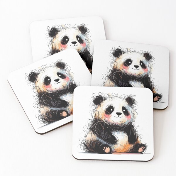Item preview, cute panda designed and sold by AnyGil.
