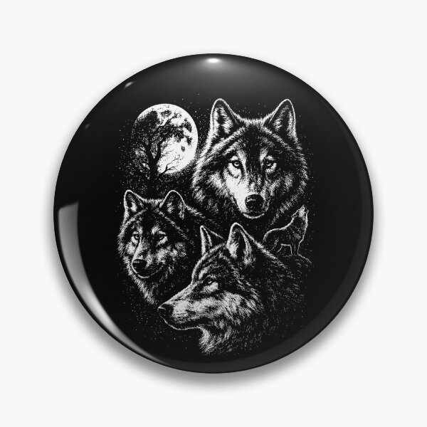 Item preview, Wolf Vintage 90s Graphic Style designed and sold by Poopielandia.