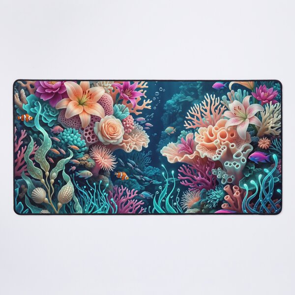 Item preview, Coral Reef Garden Pattern designed and sold by ASTRAL ART LAB.