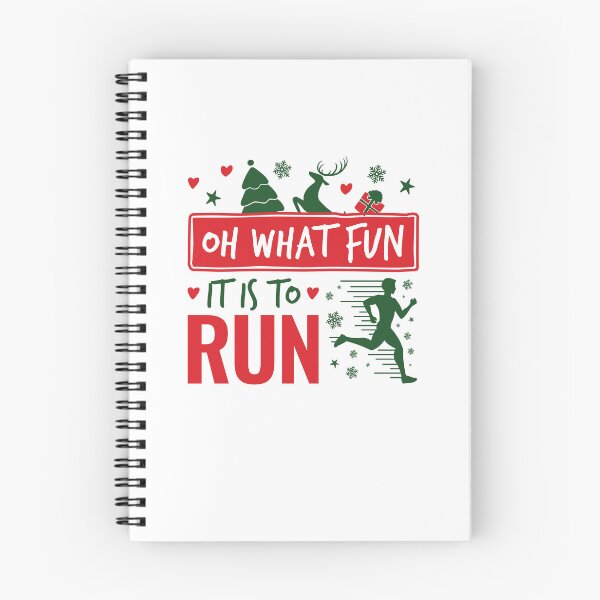 Item preview, Corriendo en Navidad ¡Qué divertido es correr! designed and sold by jaygo.
