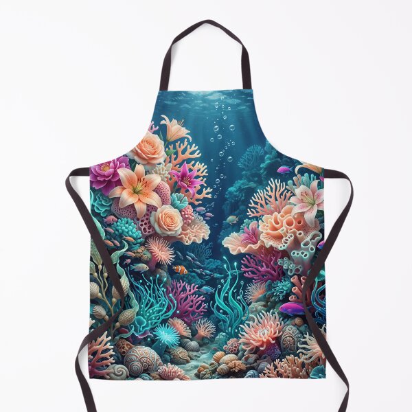 Item preview, Coral Reef Garden Pattern designed and sold by ASTRAL ART LAB.