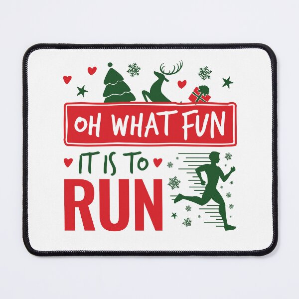 Item preview, Running Christmas Oh What Fun It Is To Run designed and sold by jaygo.