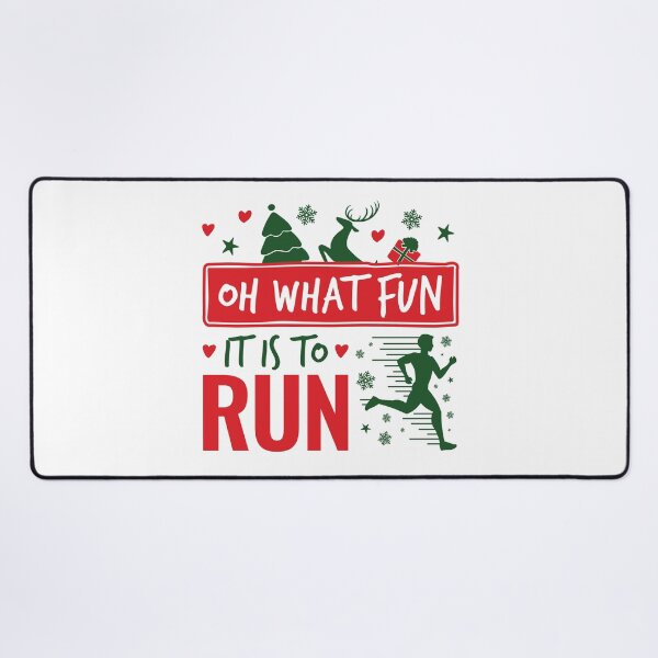 Item preview, Running Christmas Oh What Fun It Is To Run designed and sold by jaygo.