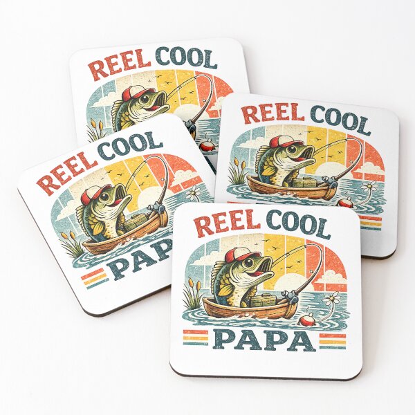 Item preview, Funny Fisherman Vintage Reel Cool Papa designed and sold by QuiteOrbit.