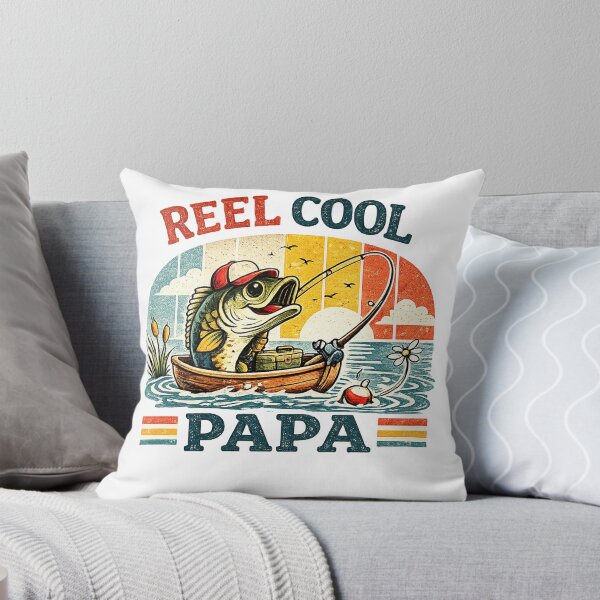Item preview, Funny Fisherman Vintage Reel Cool Papa designed and sold by QuiteOrbit.