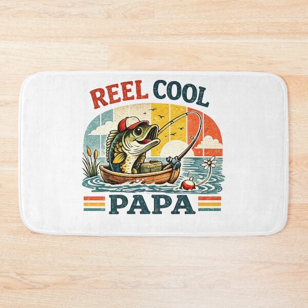 Item preview, Funny Fisherman Vintage Reel Cool Papa designed and sold by QuiteOrbit.